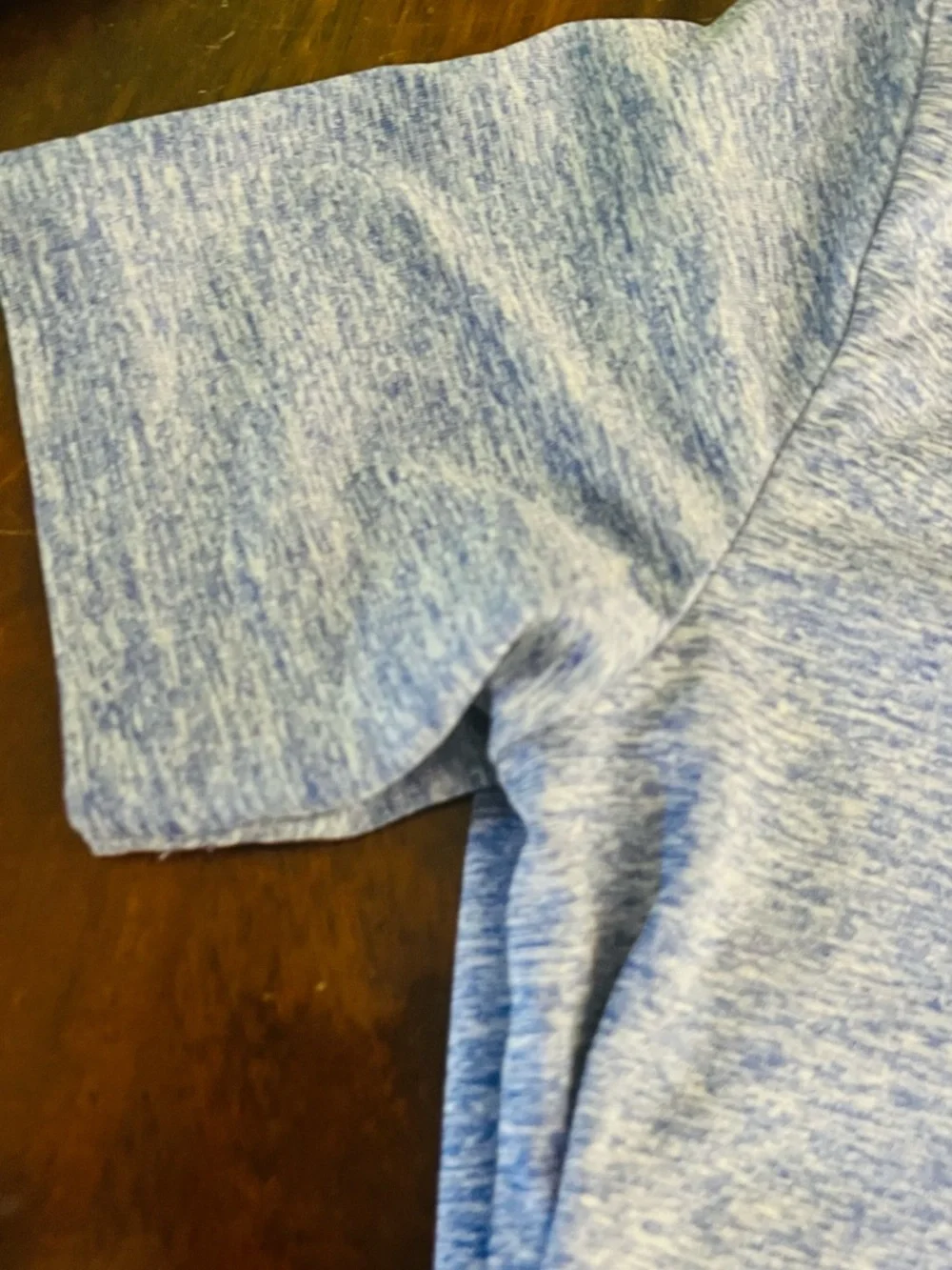 The Children's Place Heathered Light Blue Polo